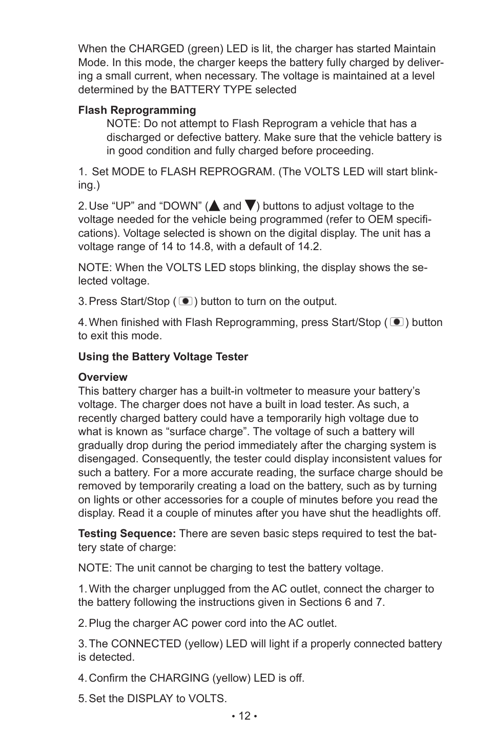 Schumacher 00-99-000906 User Manual | Page 15 / 44