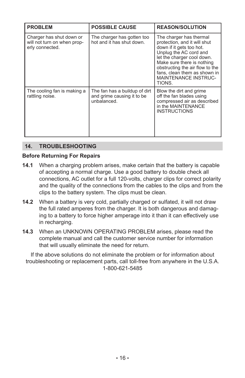 Schumacher 00-99-000906 User Manual | Page 19 / 44