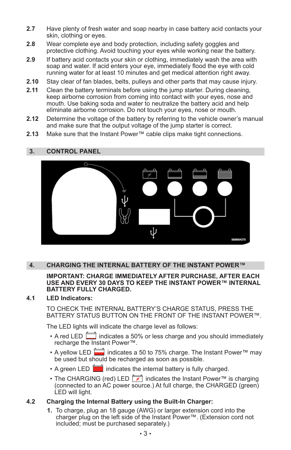 Schumacher IP-125C User Manual | Page 6 / 20