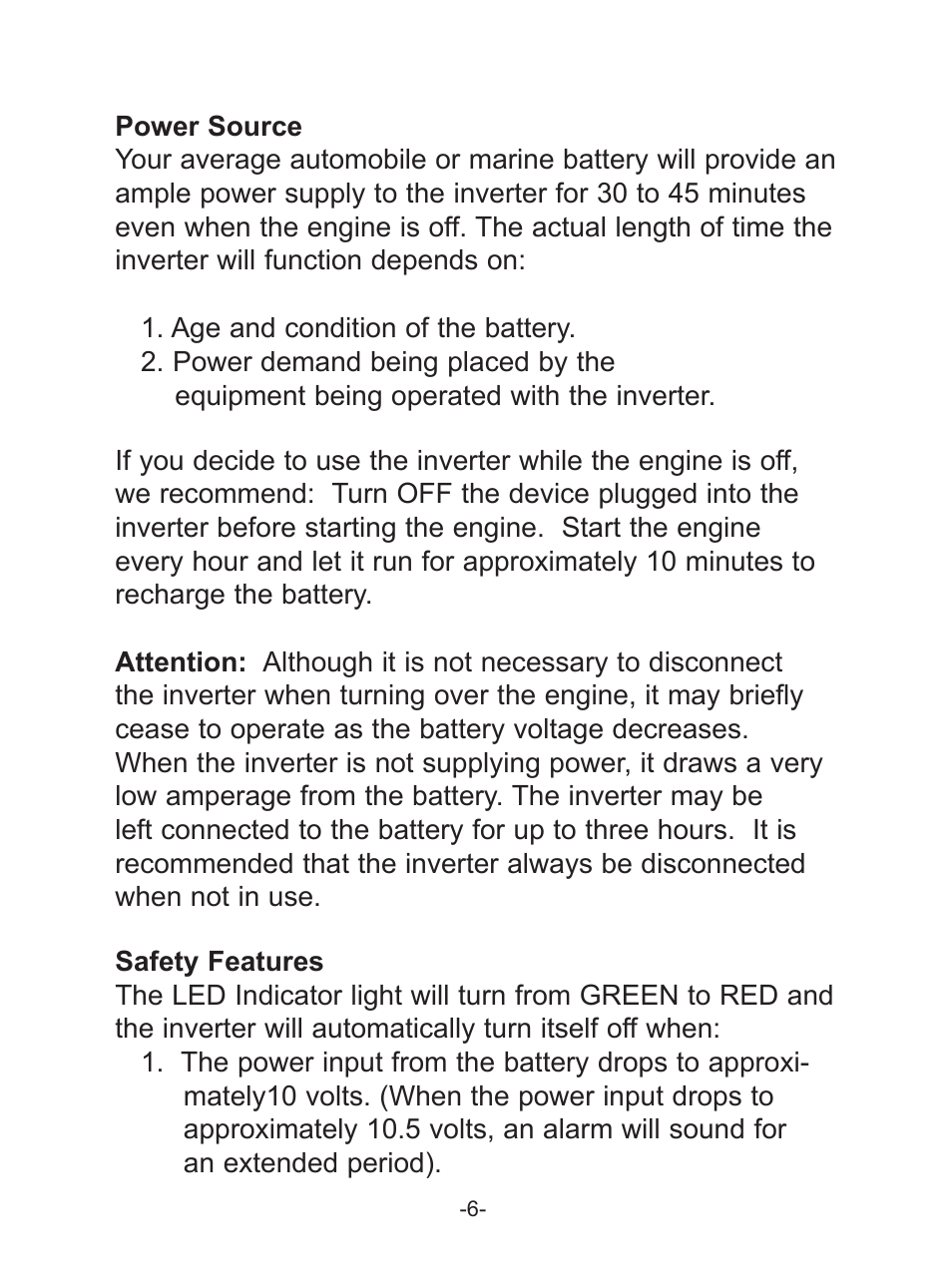 Schumacher PI-400 User Manual | Page 7 / 13