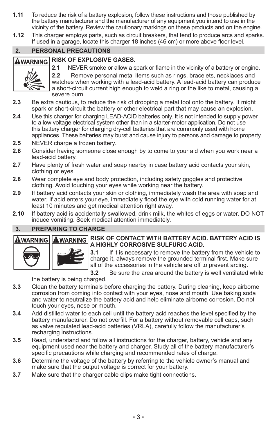 Schumacher SC-600A User Manual | Page 3 / 23