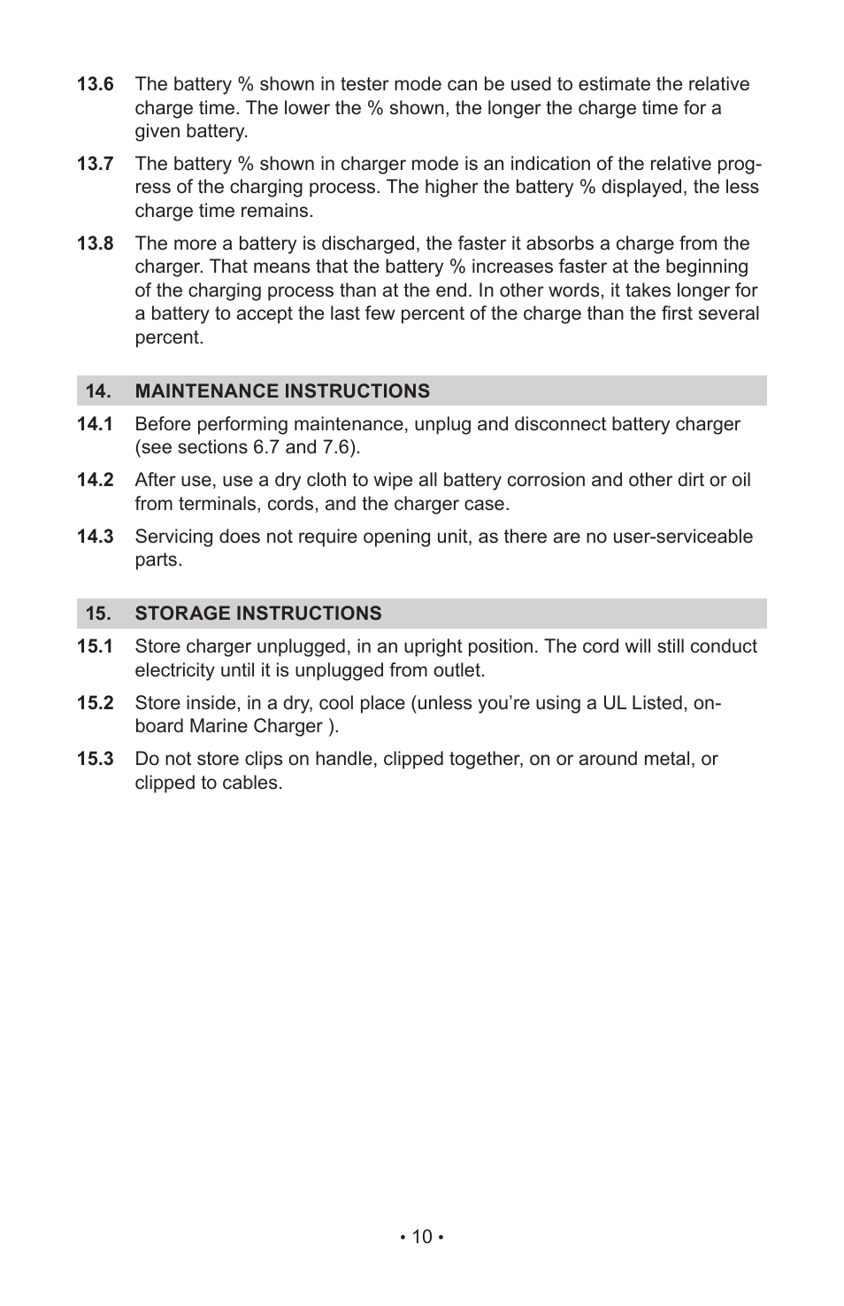 Schumacher 00-99-000886 User Manual | Page 13 / 32