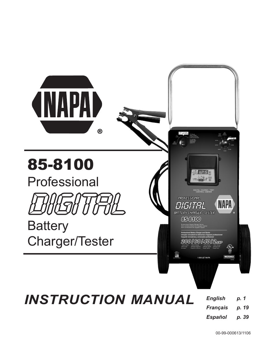 Schumacher 85-8100 User Manual | 56 pages