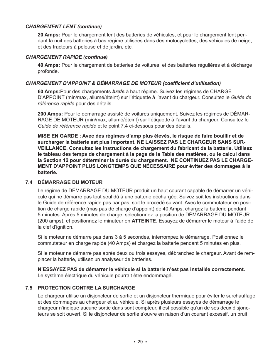 Schumacher 85-8100 User Manual | Page 29 / 56