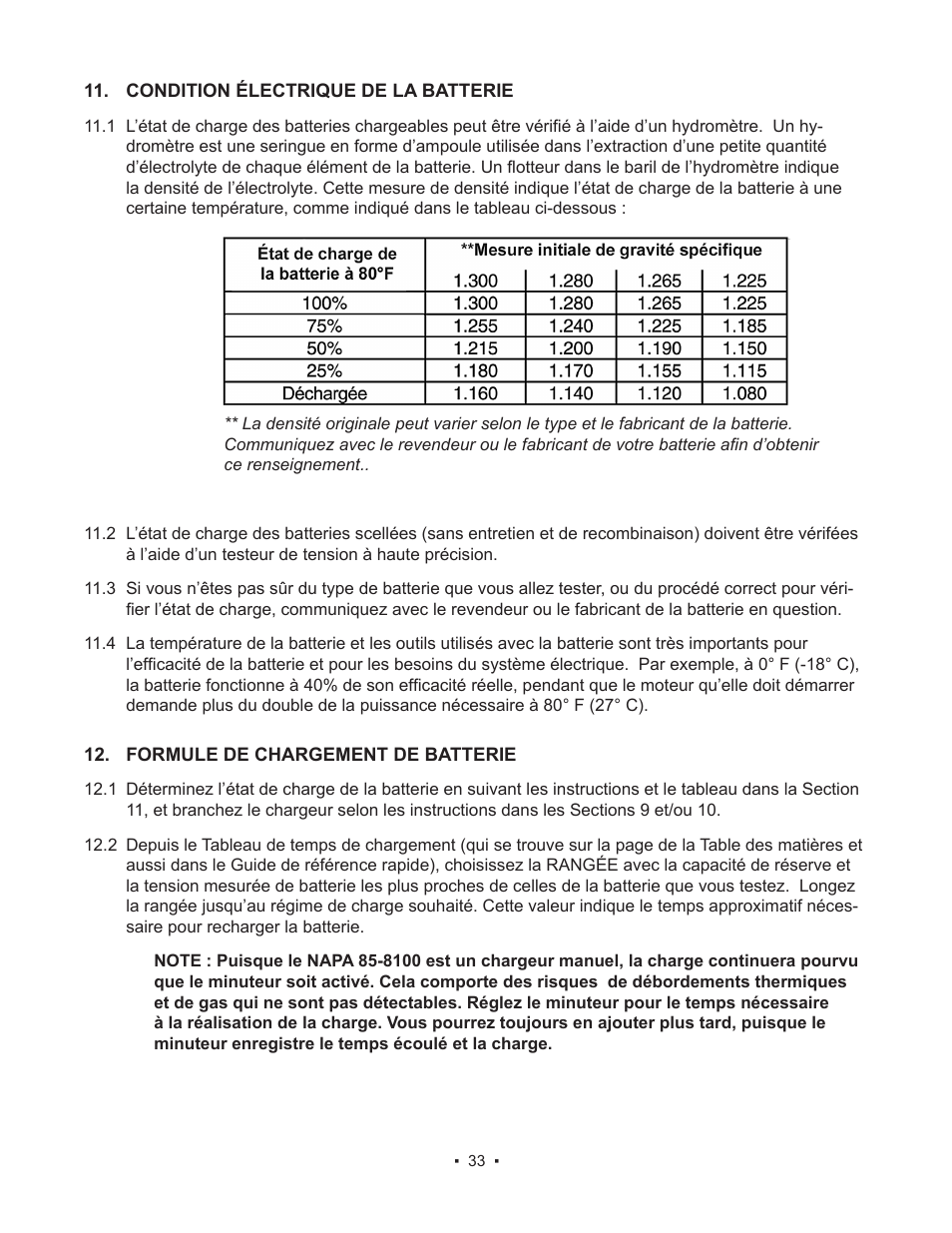 Schumacher 85-8100 User Manual | Page 33 / 56