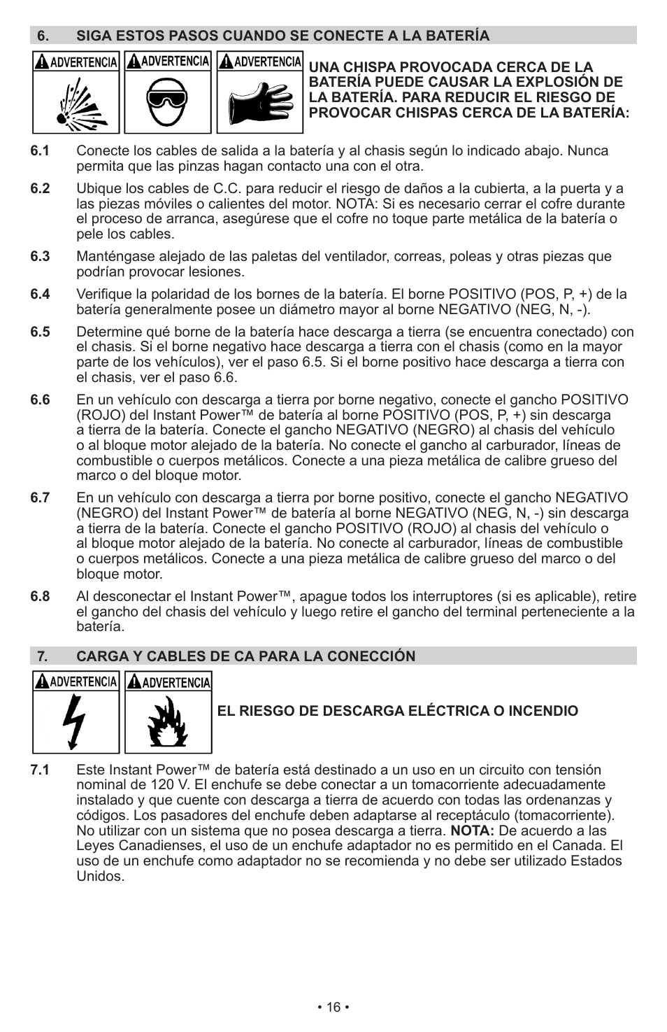 Schumacher IP-1875C User Manual | Page 20 / 40