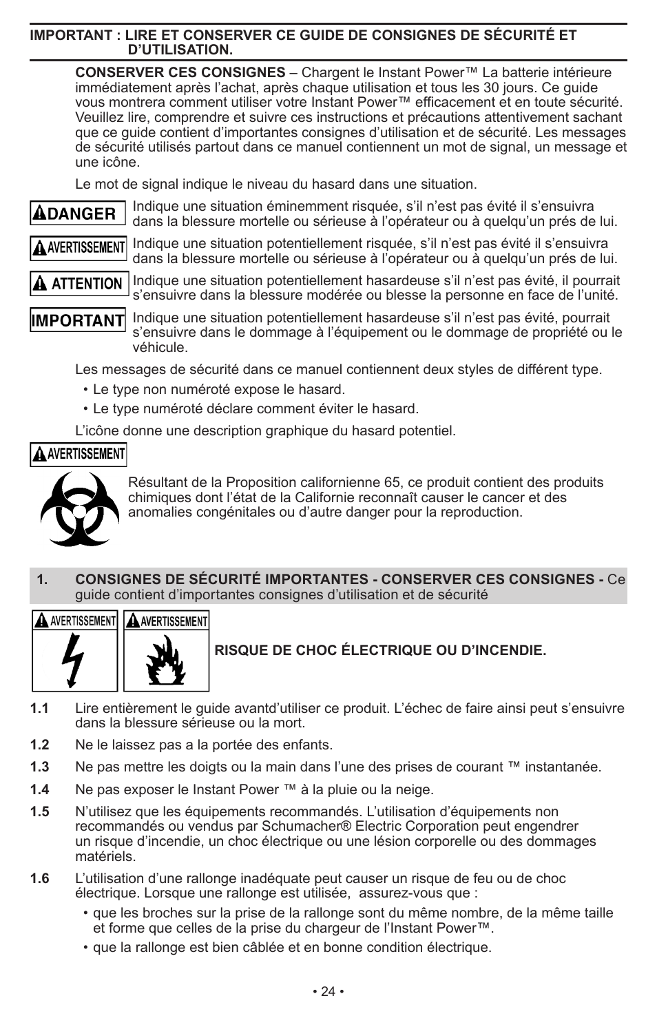 Schumacher IP-1875C User Manual | Page 28 / 40