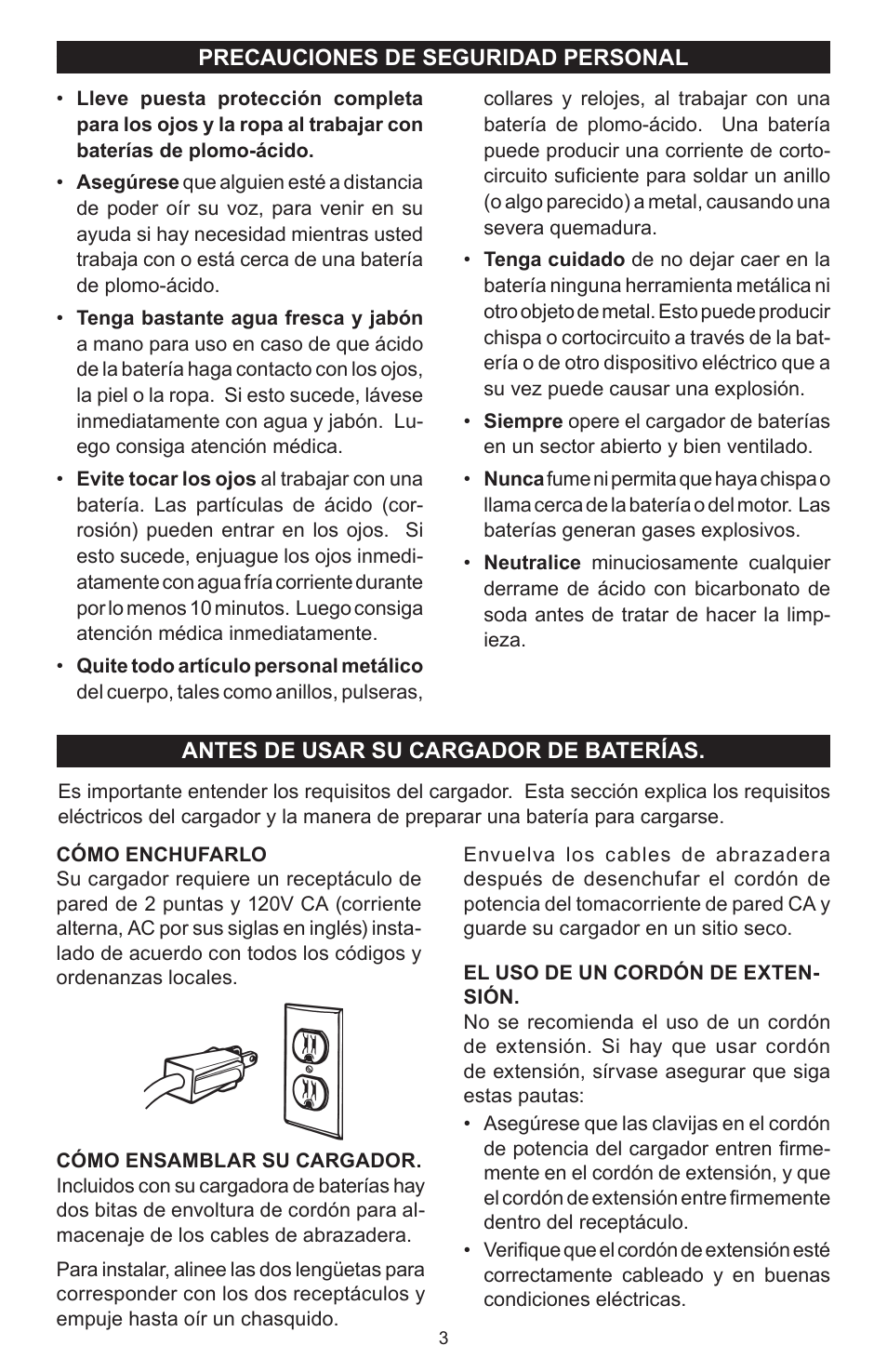 Schumacher SC-6500A User Manual | Page 20 / 32