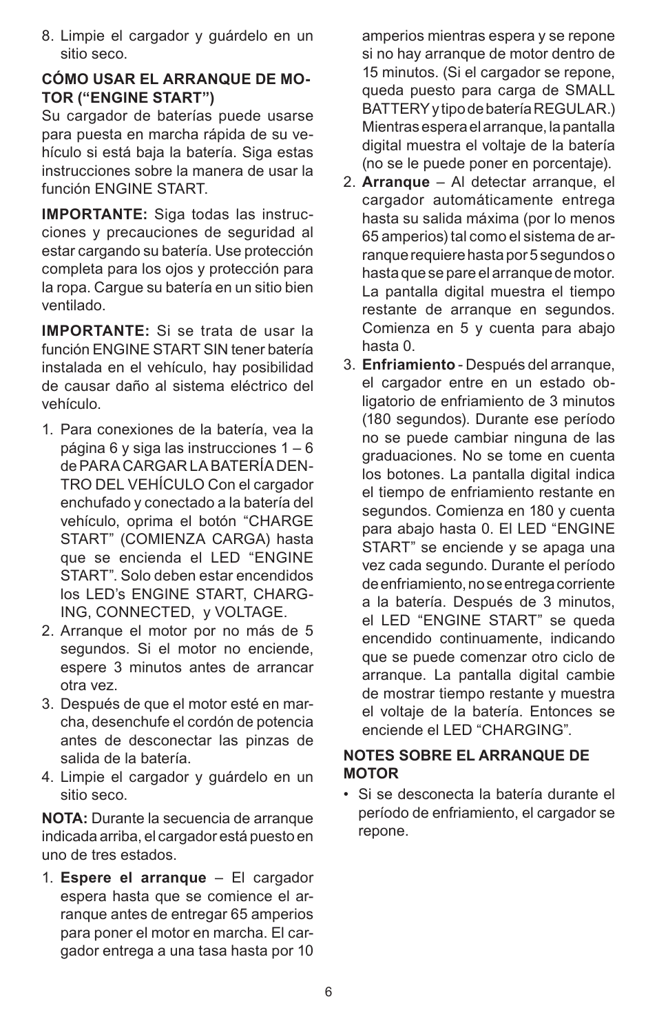Schumacher SC-6500A User Manual | Page 23 / 32