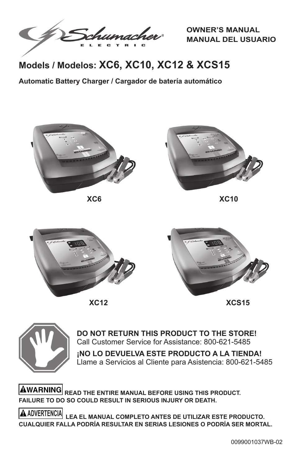 Schumacher XC10 User Manual | 26 pages