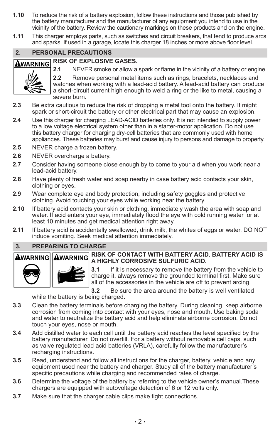 Schumacher XC10 User Manual | Page 3 / 26