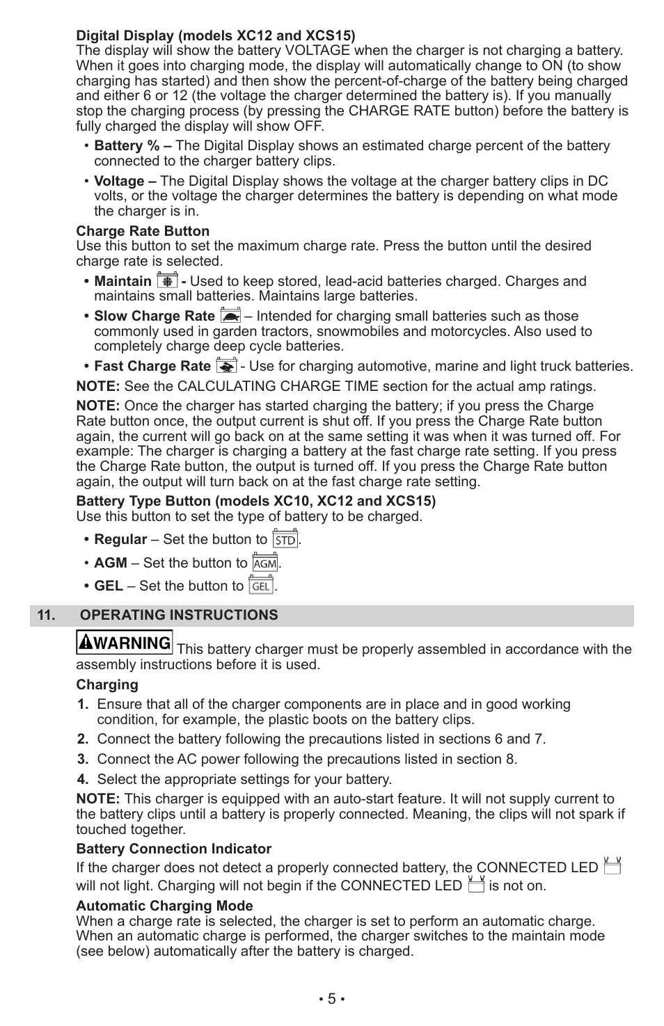 Schumacher XC10 User Manual | Page 6 / 26