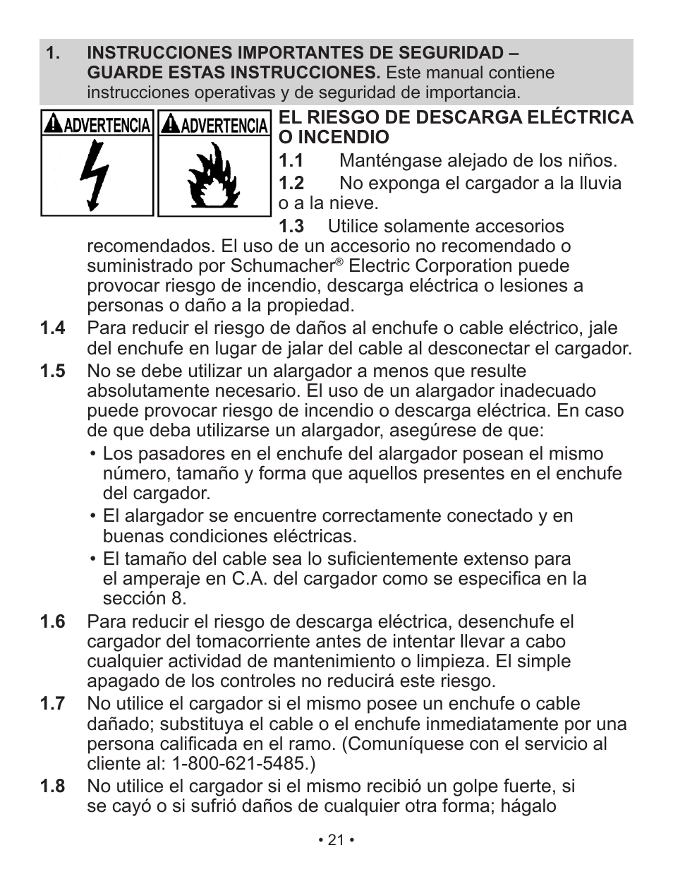 Schumacher Automatic SP2 User Manual | Page 22 / 39
