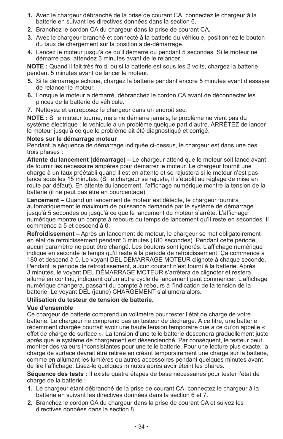 Schumacher Proseries PSC-12500A User Manual | Page 34 / 39