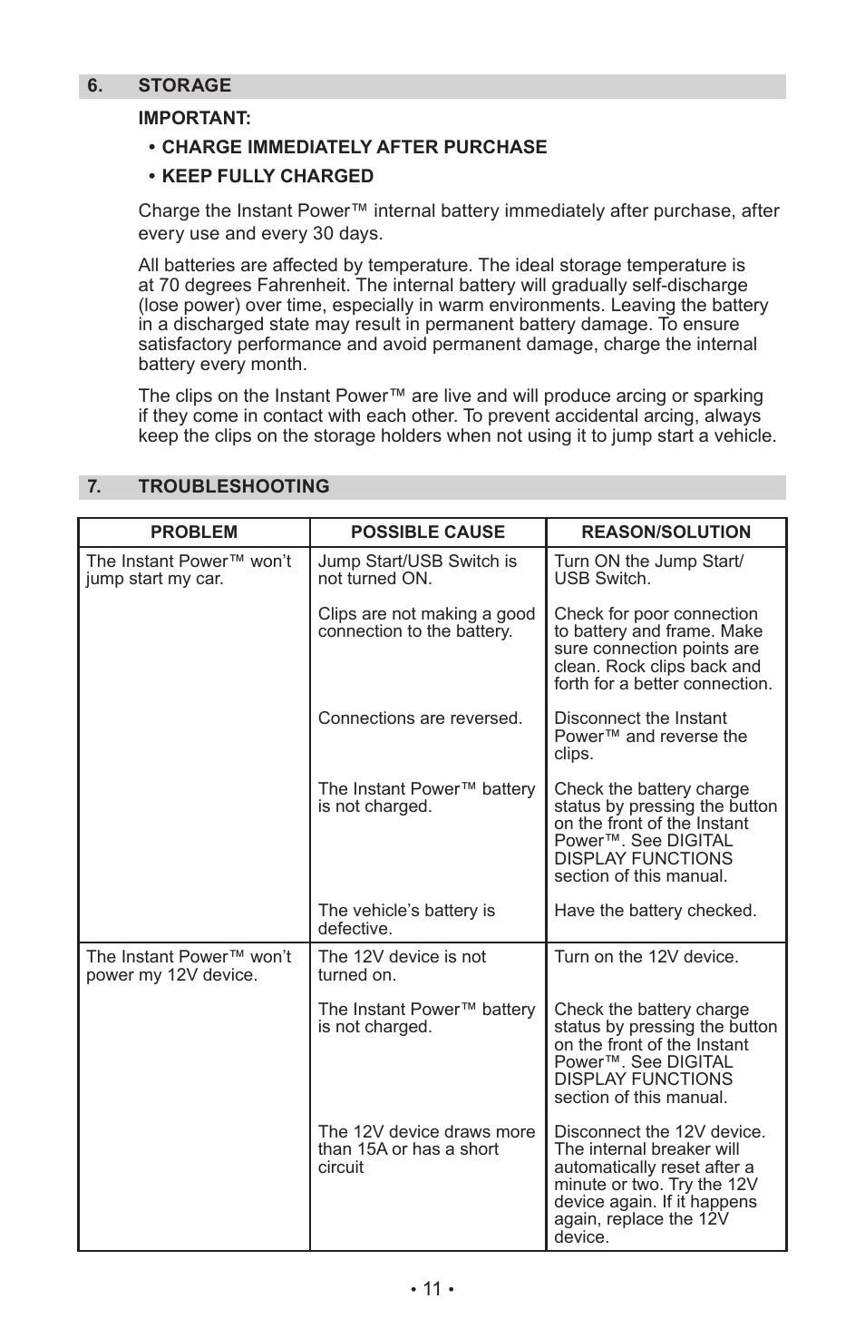 Schumacher XP2260 User Manual | Page 14 / 30