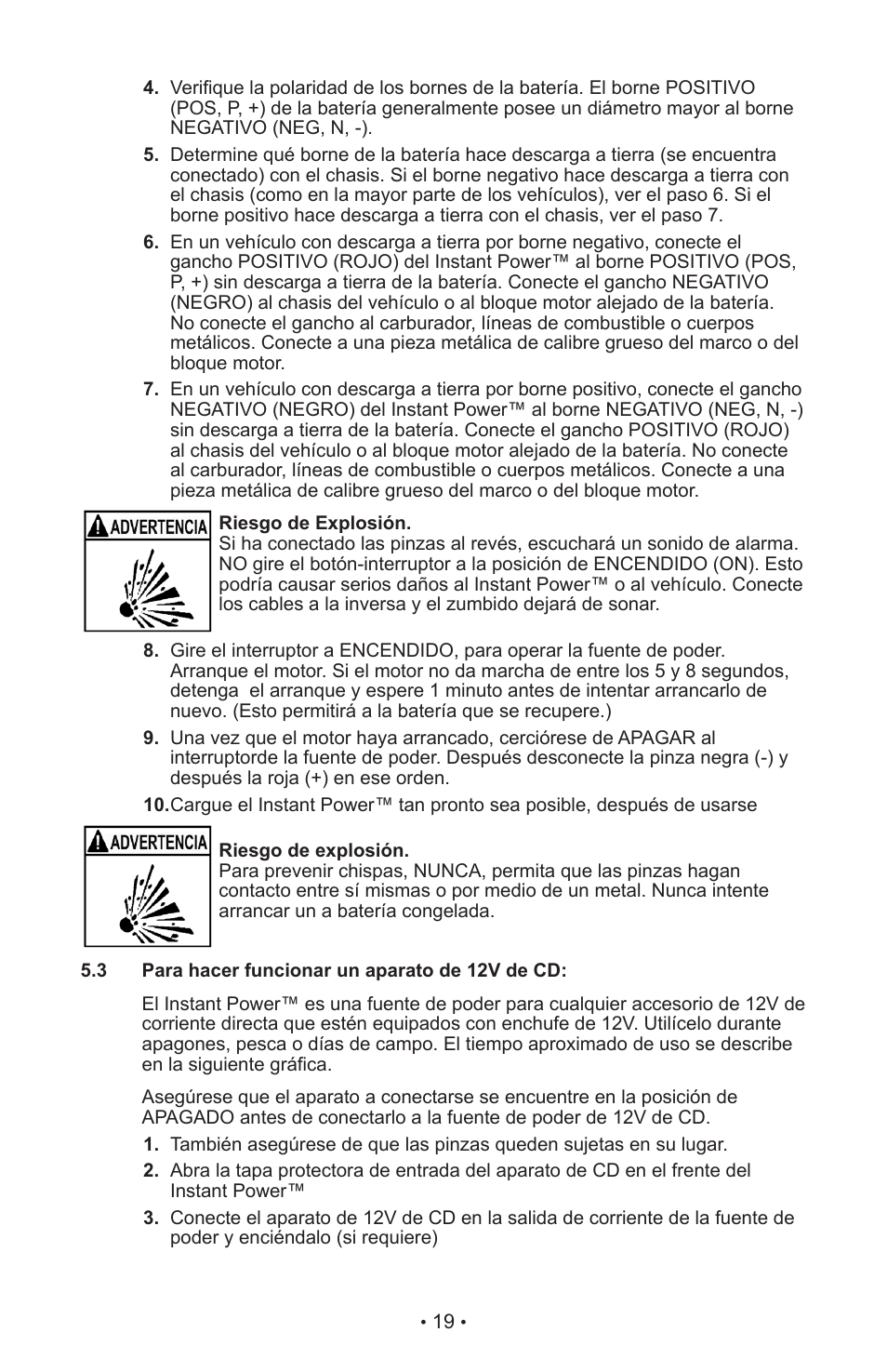 Schumacher XP2260 User Manual | Page 22 / 30