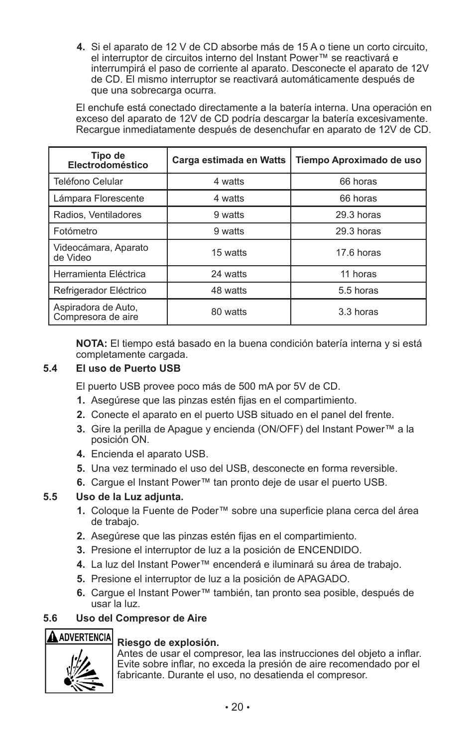 Schumacher XP2260 User Manual | Page 23 / 30