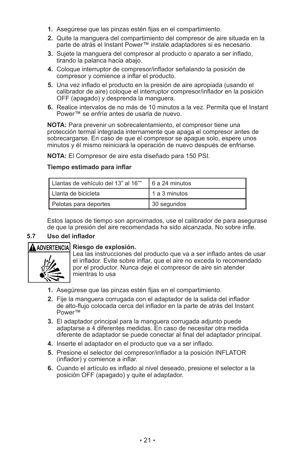 Schumacher XP2260 User Manual | Page 24 / 30