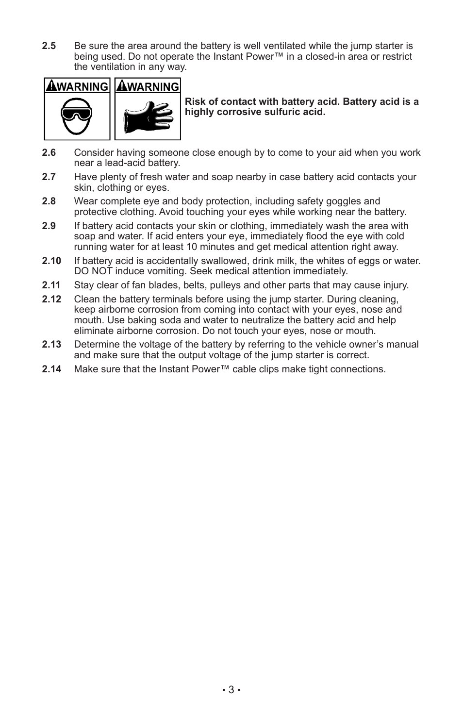 Schumacher XP2260 User Manual | Page 6 / 30