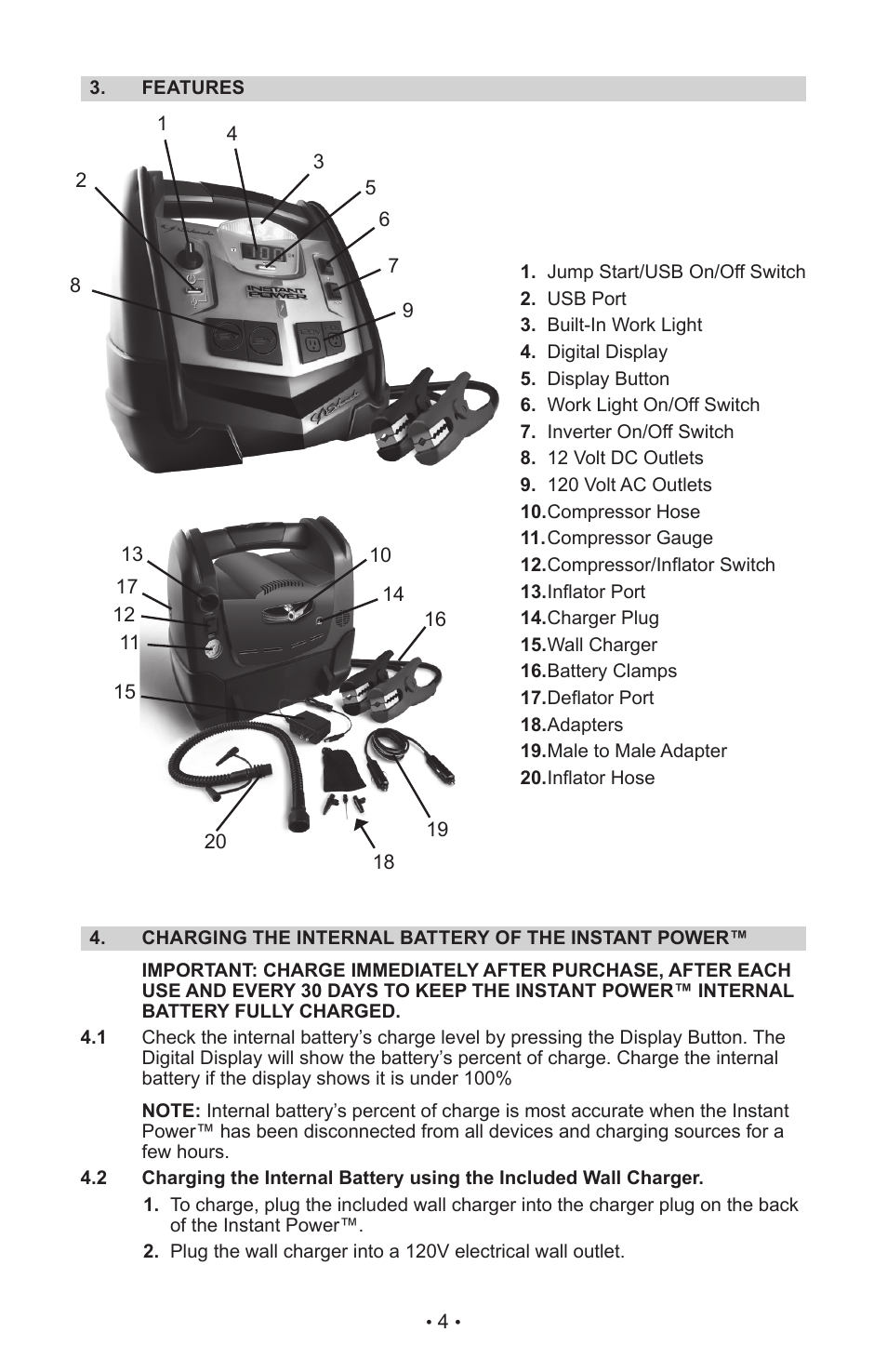 Schumacher XP2260 User Manual | Page 7 / 30