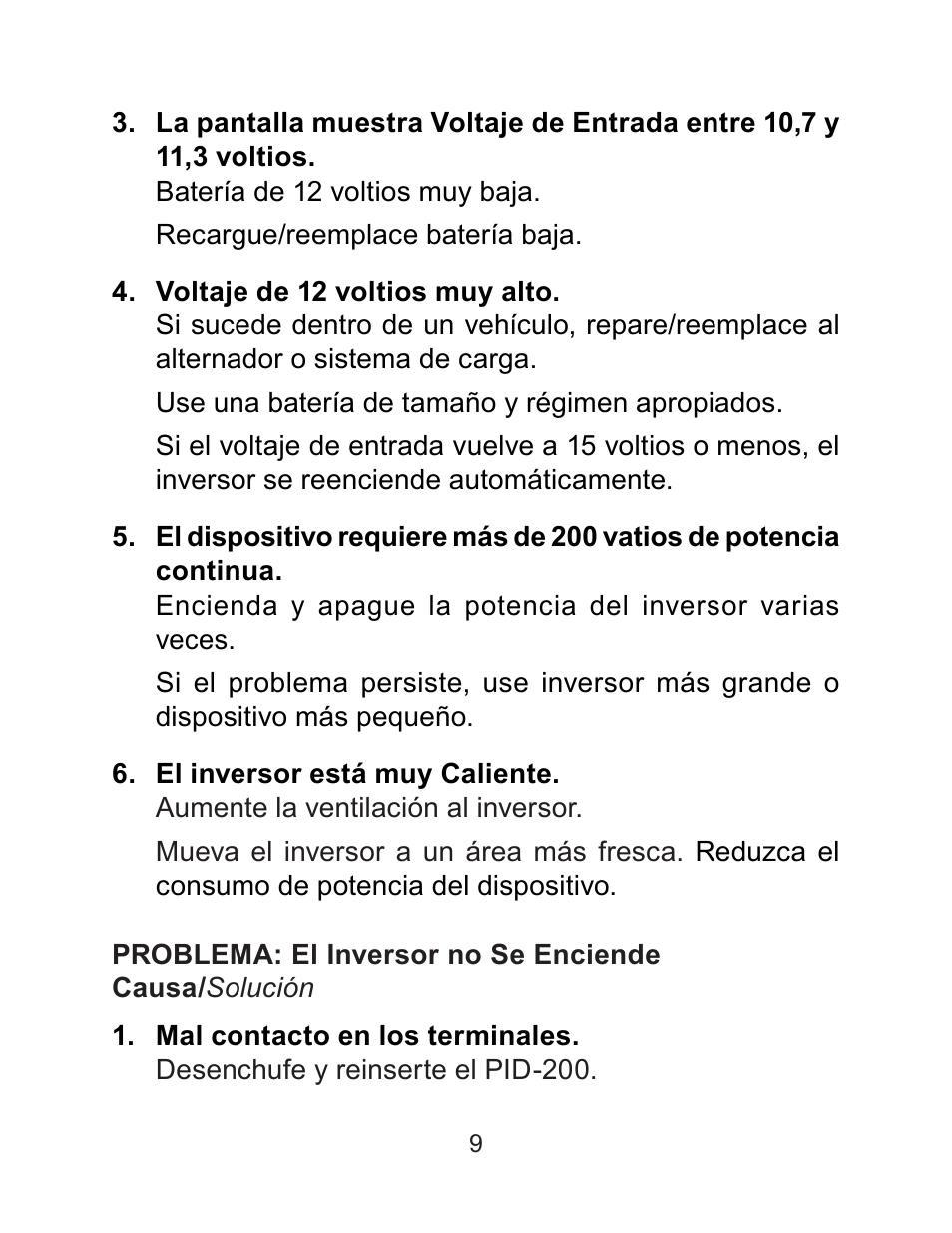 Schumacher PID-200 User Manual | Page 21 / 24