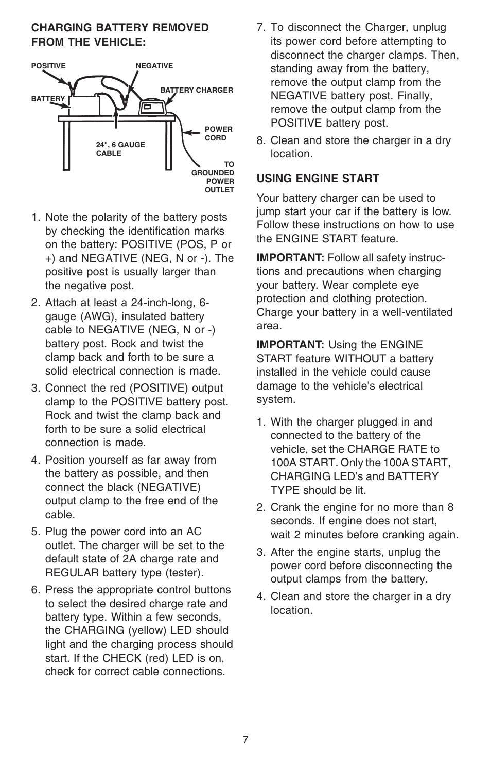 Schumacher 10000A User Manual | Page 7 / 16