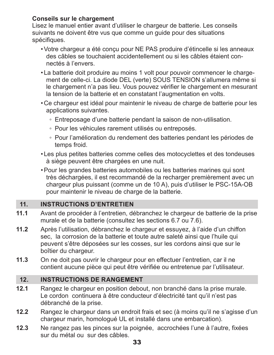 Schumacher Proseries PSC-15A-OB User Manual | Page 37 / 41