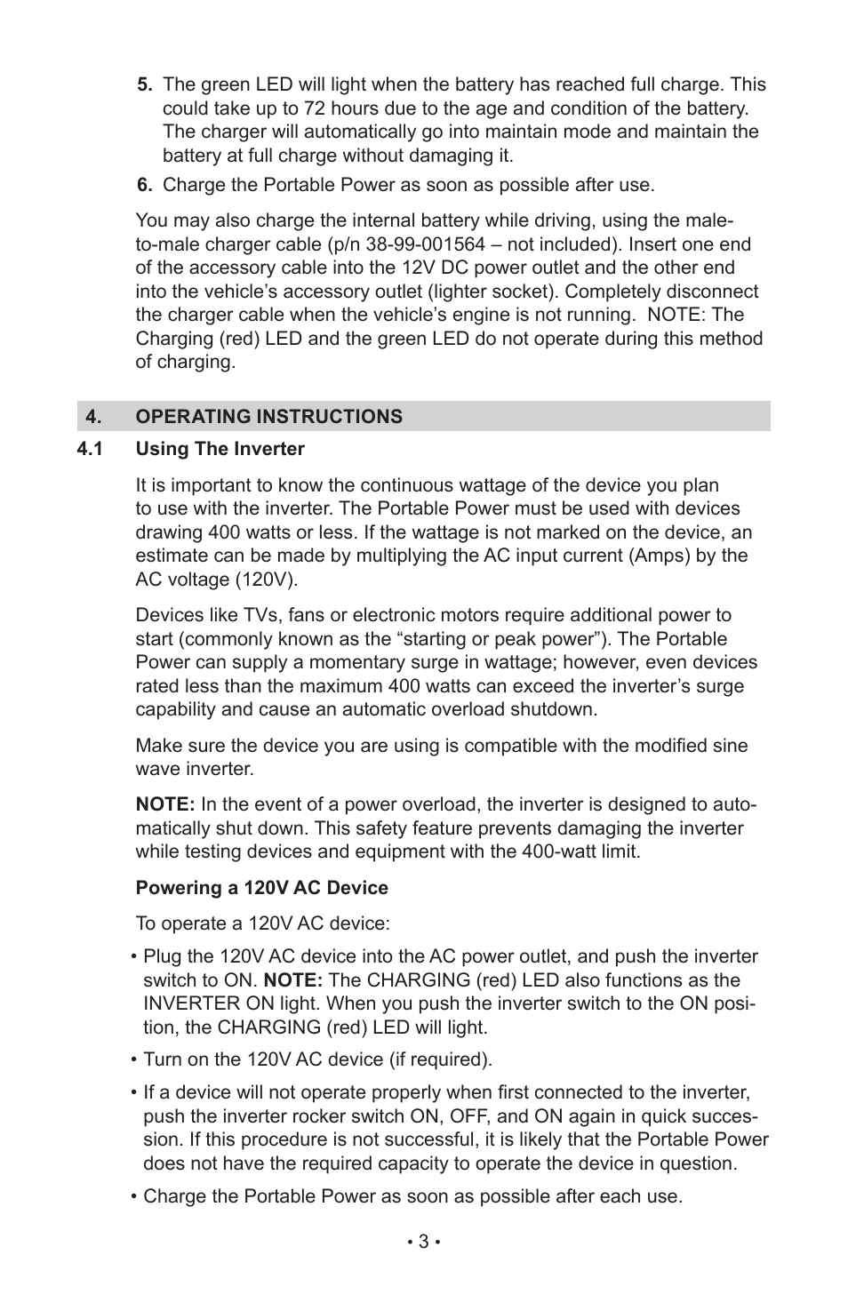 Schumacher 94026931 User Manual | Page 6 / 20