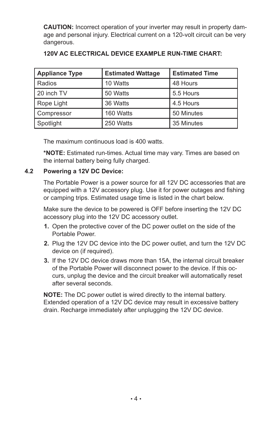 Schumacher 94026931 User Manual | Page 7 / 20