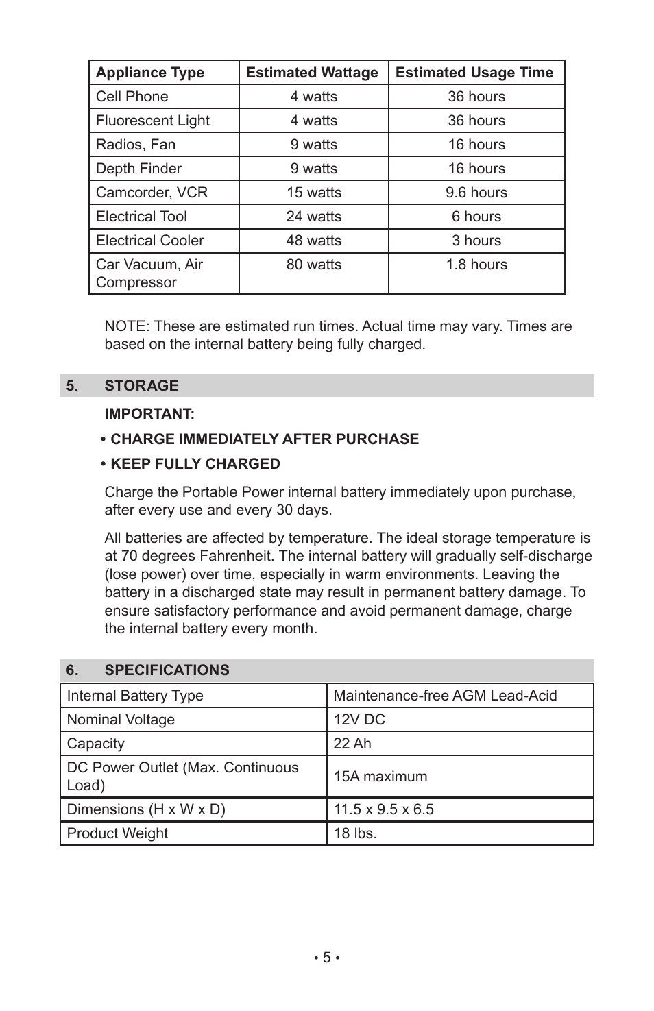 Schumacher 94026931 User Manual | Page 8 / 20