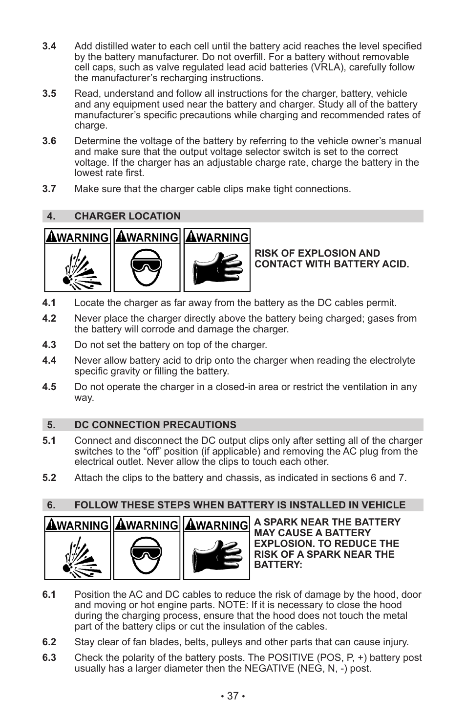 Schumacher MANUAL DO USURIO SI-82-6 User Manual | Page 41 / 52