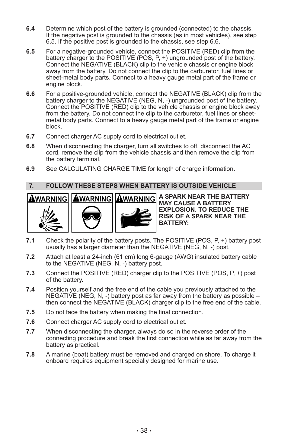 Schumacher MANUAL DO USURIO SI-82-6 User Manual | Page 42 / 52