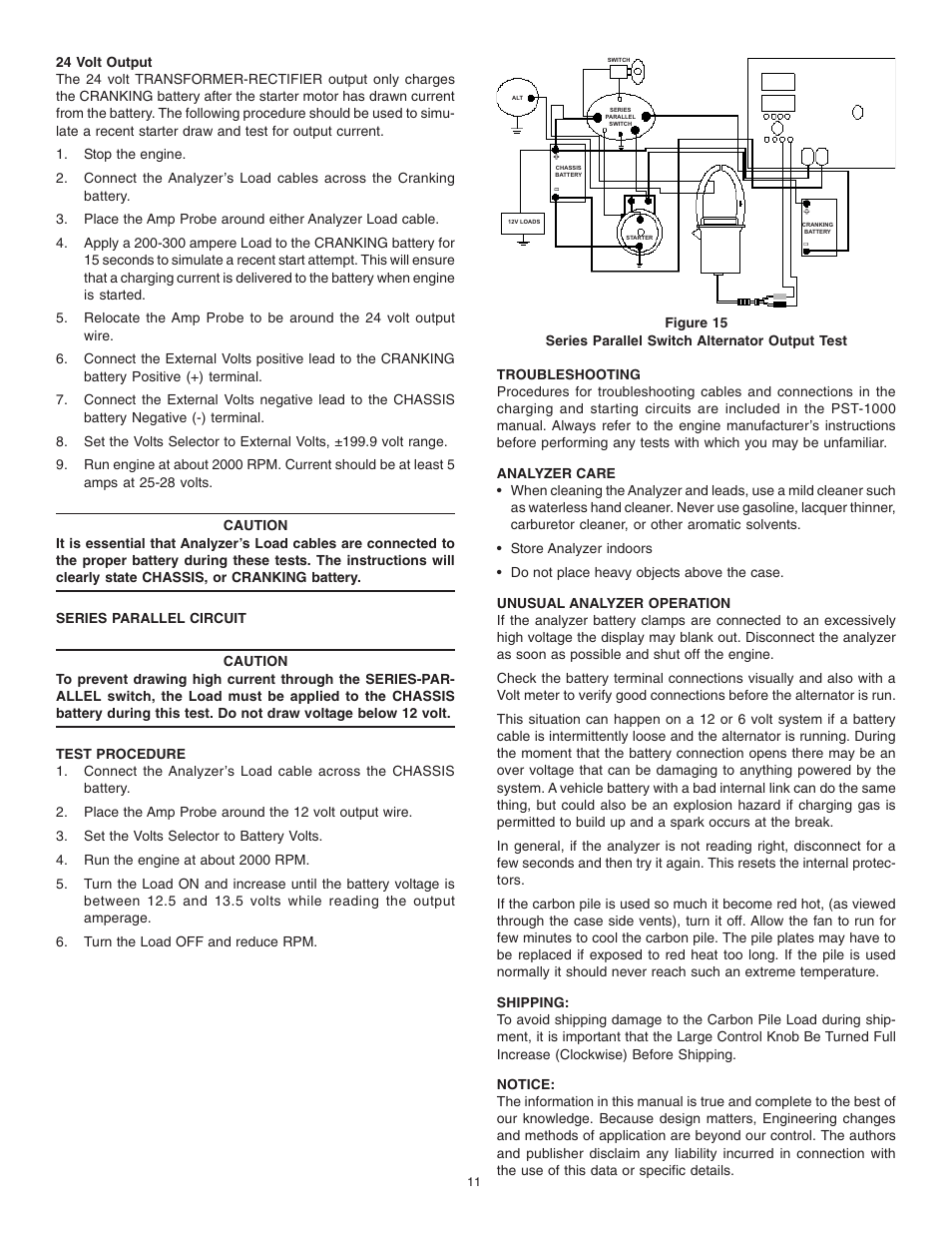 Schumacher PST-1000 User Manual | Page 11 / 12
