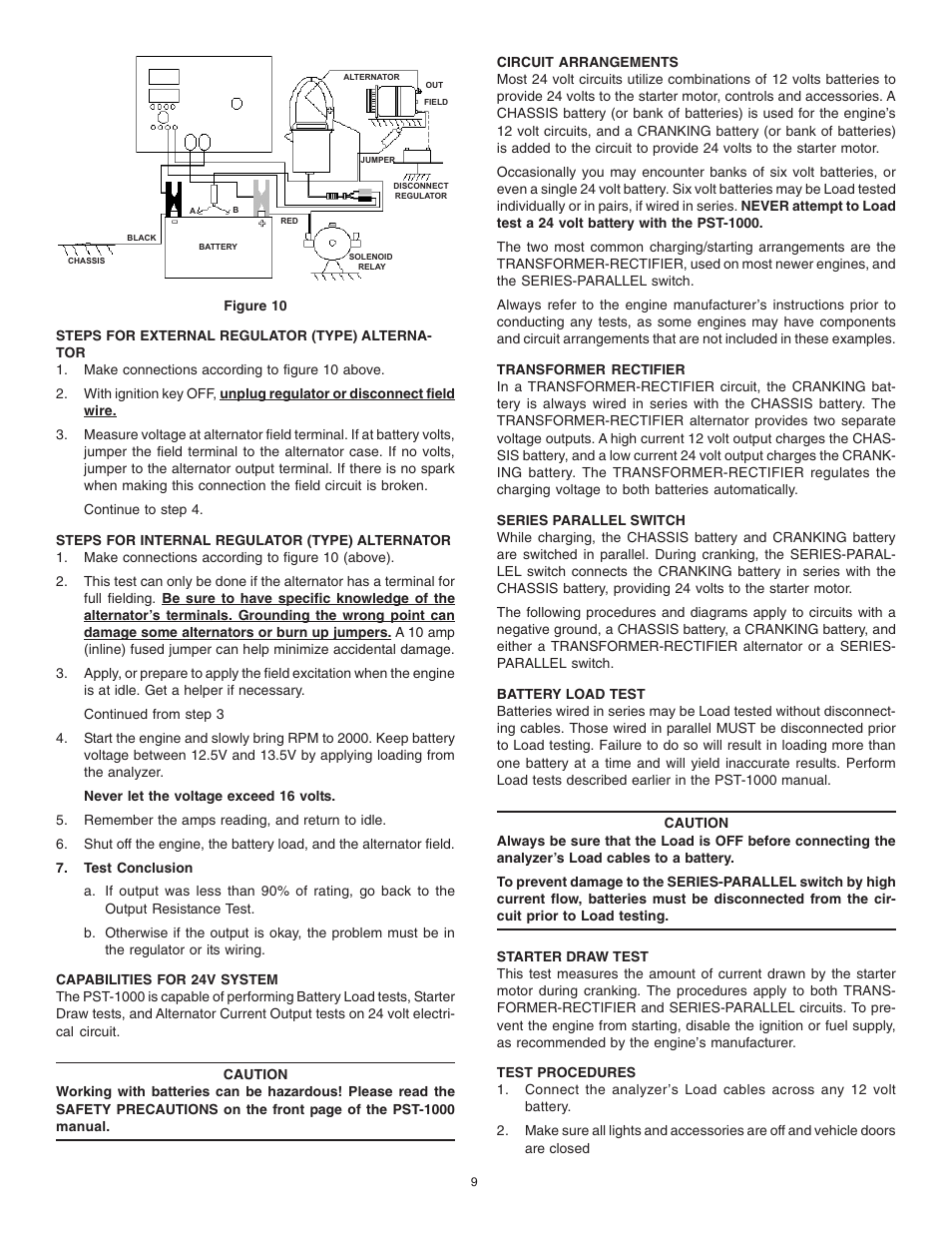 Schumacher PST-1000 User Manual | Page 9 / 12