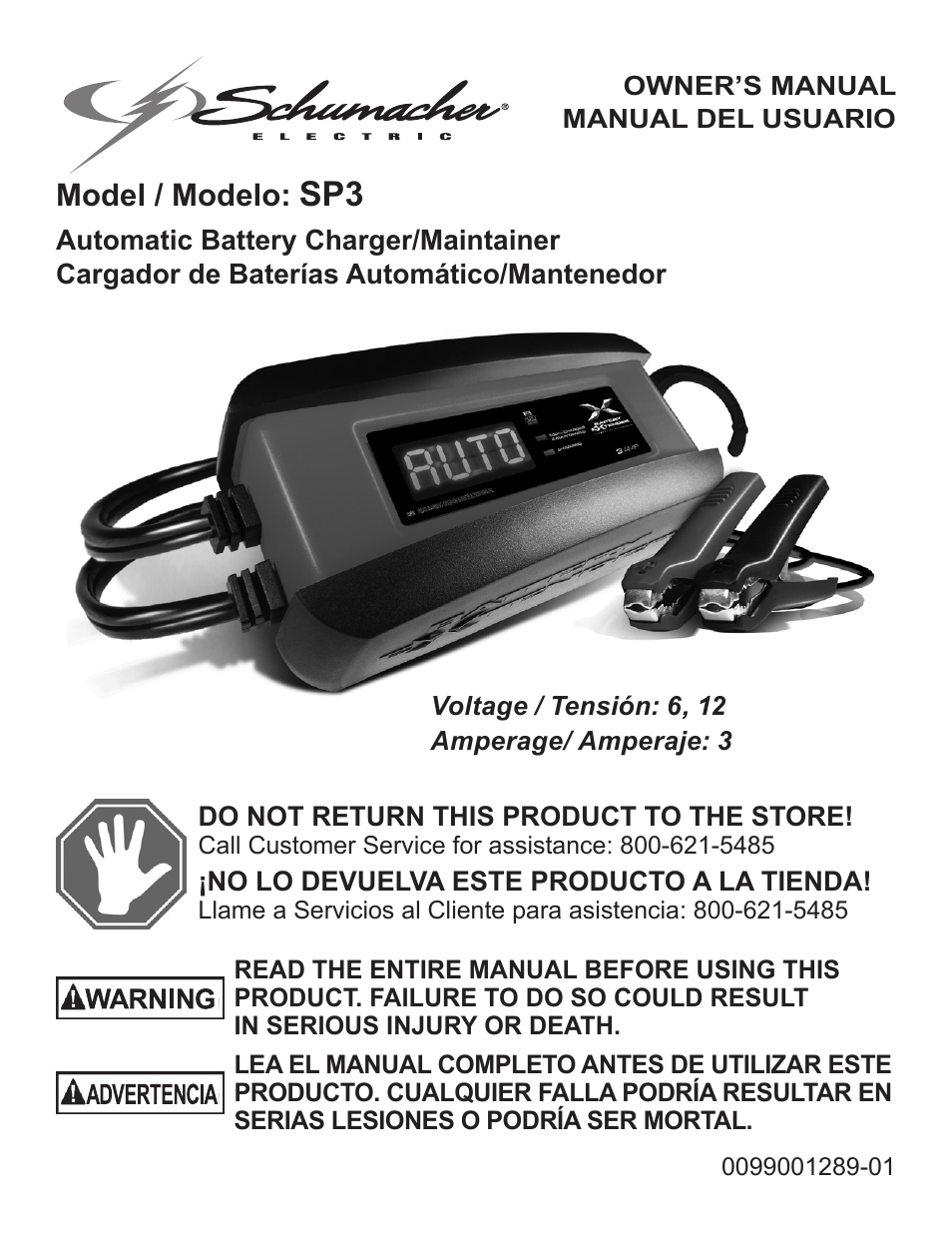 Schumacher SP3 User Manual | 35 pages