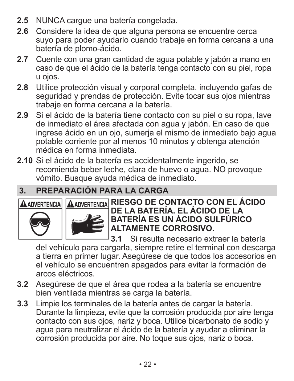 Schumacher SP3 User Manual | Page 22 / 35