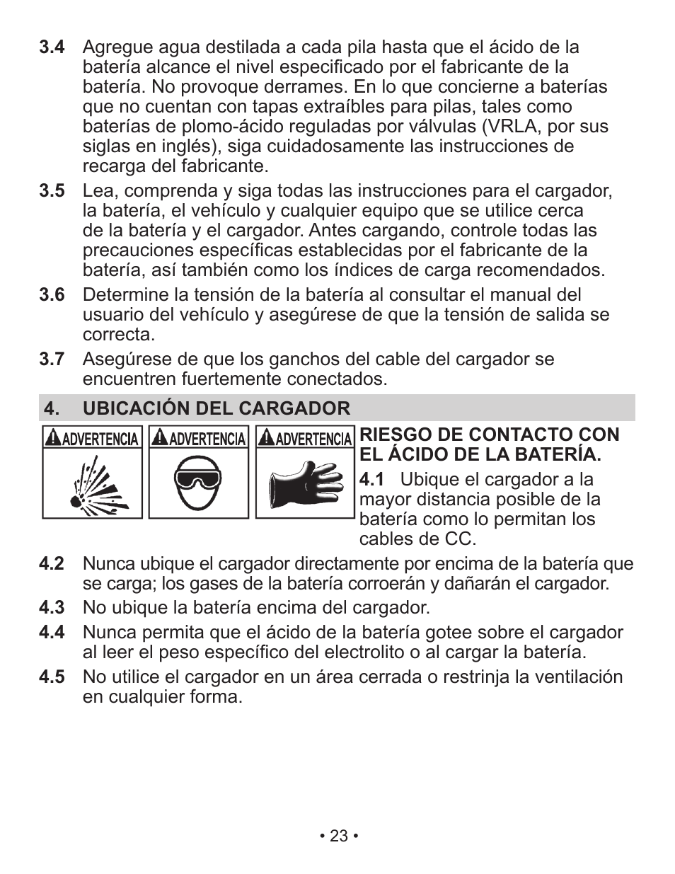 Schumacher SP3 User Manual | Page 23 / 35