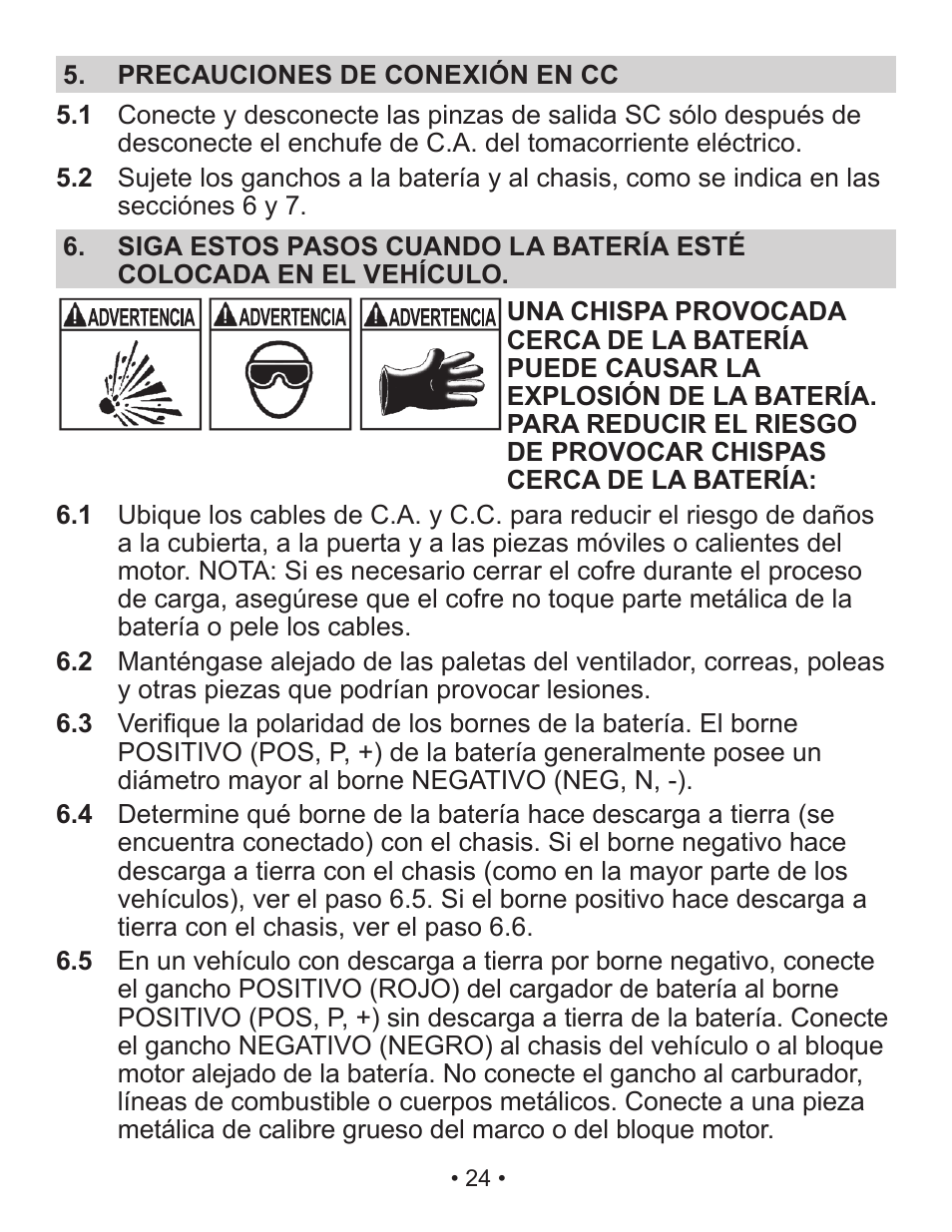 Schumacher SP3 User Manual | Page 24 / 35
