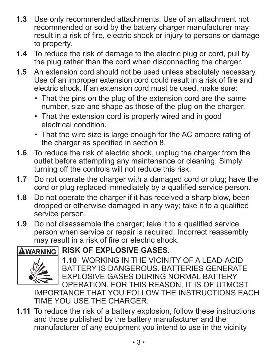 Schumacher SP3 User Manual | Page 3 / 35