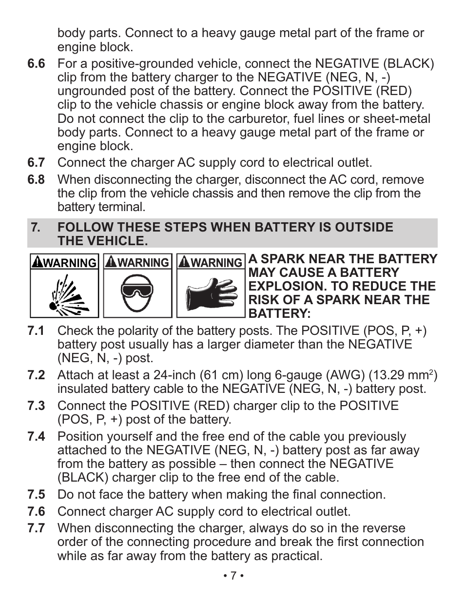 Schumacher SP3 User Manual | Page 7 / 35