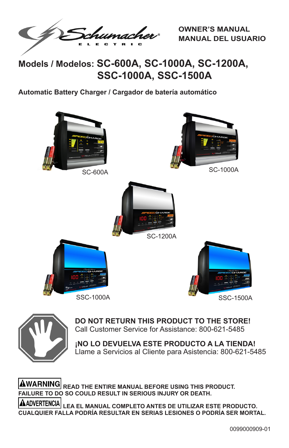 Schumacher Automatic SC-600A User Manual | 25 pages