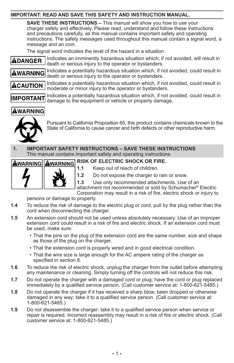 Schumacher Automatic SC-600A User Manual | Page 2 / 25