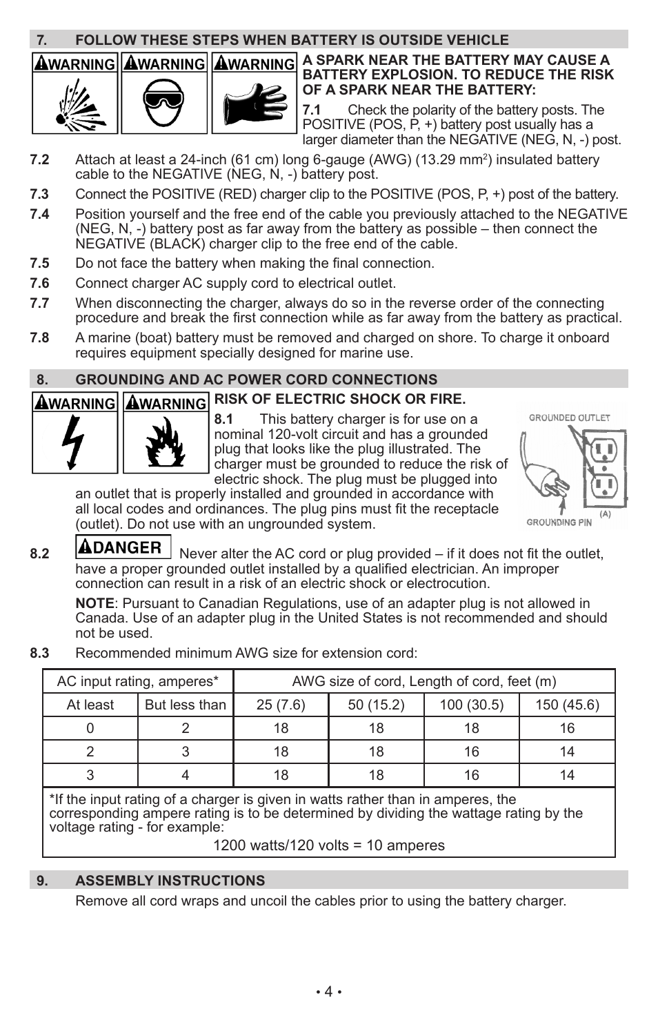 Schumacher Automatic SC-600A User Manual | Page 5 / 25