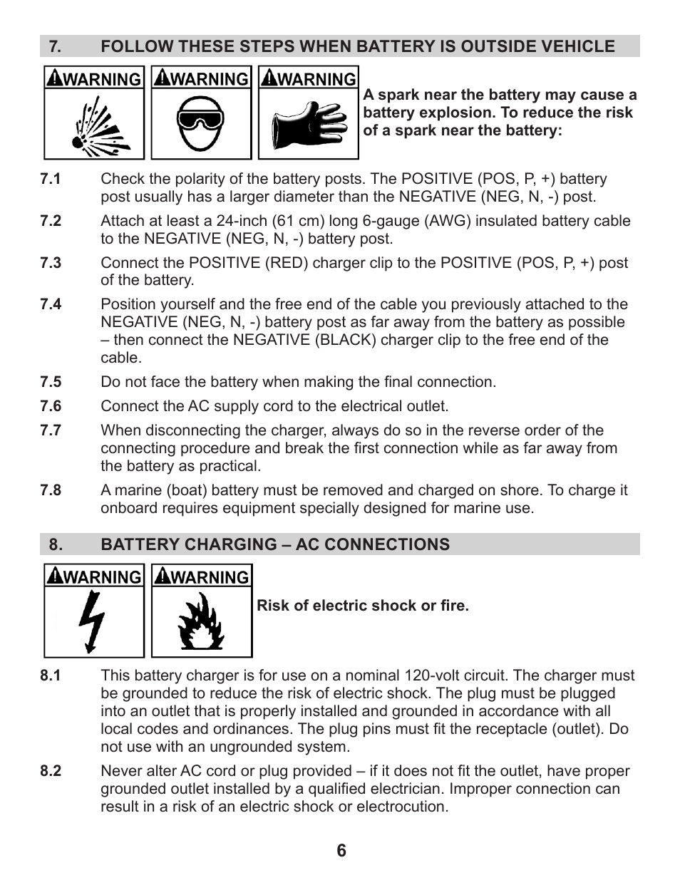 Schumacher XM1-5 User Manual | Page 10 / 34