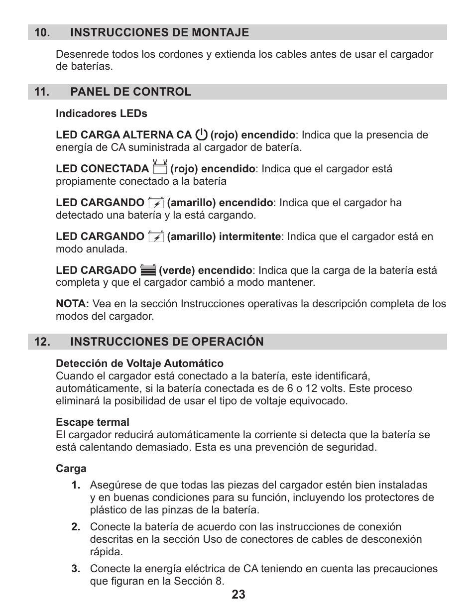 Schumacher XM1-5 User Manual | Page 27 / 34