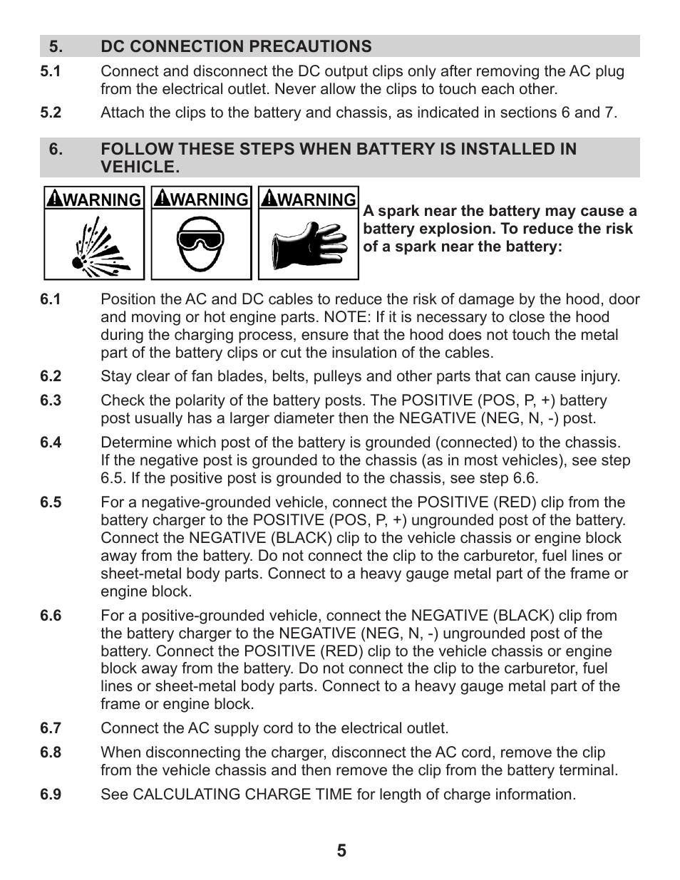Schumacher XM1-5 User Manual | Page 9 / 34