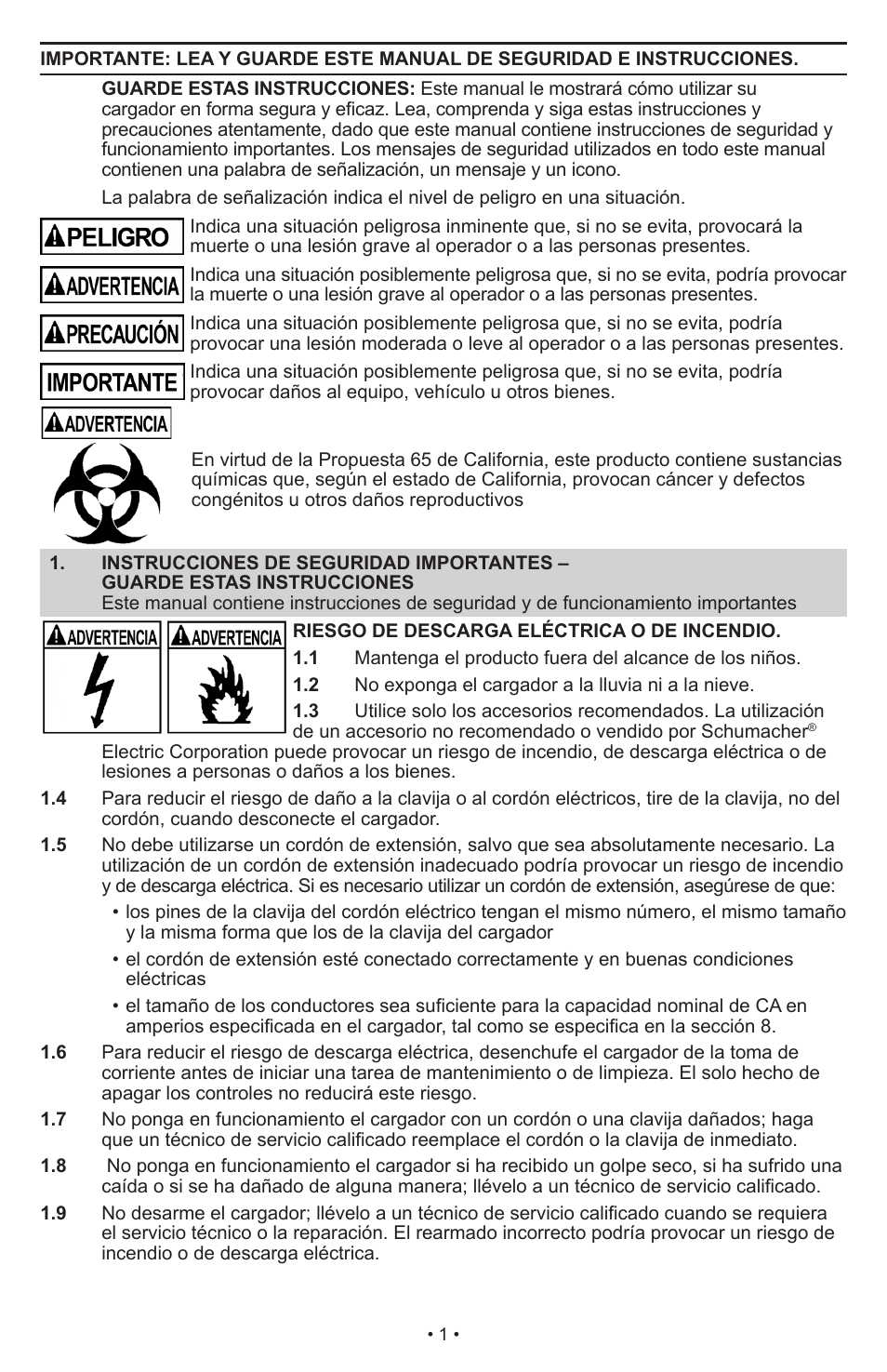 Schumacher Automatic SWI-1555A User Manual | Page 2 / 48