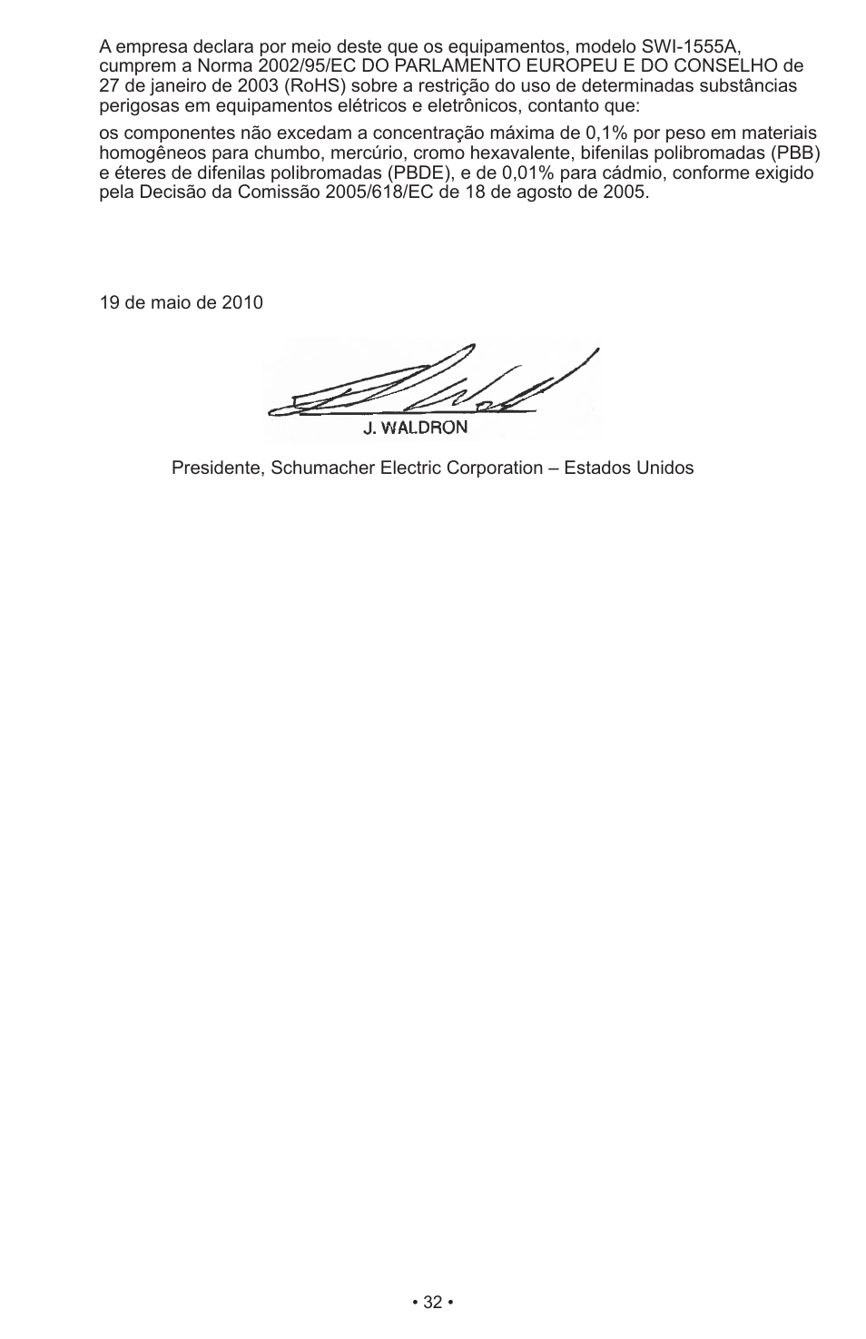 Schumacher Automatic SWI-1555A User Manual | Page 33 / 48