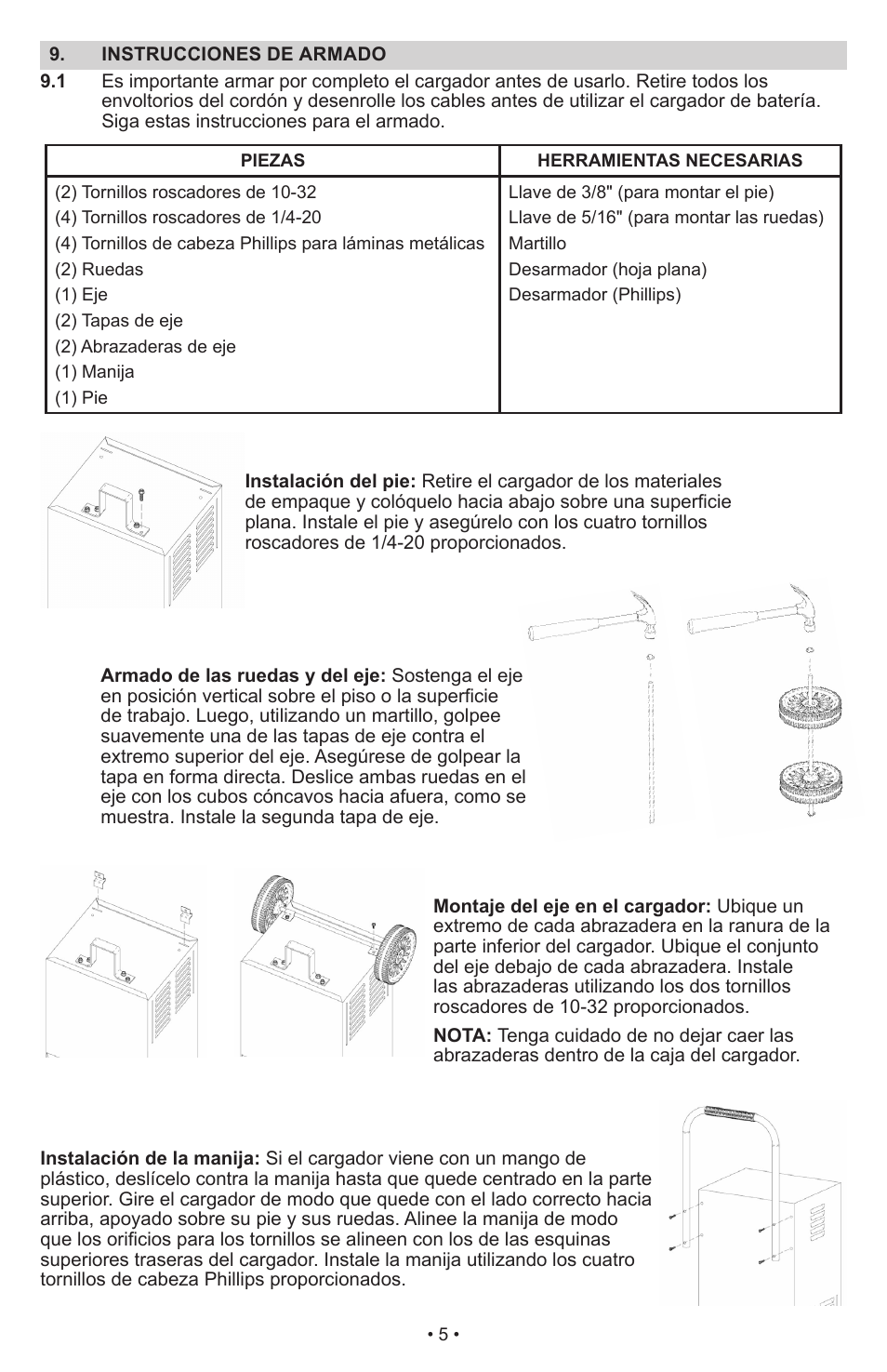 Schumacher Automatic SWI-1555A User Manual | Page 6 / 48