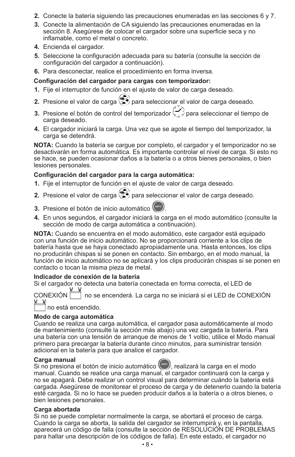 Schumacher Automatic SWI-1555A User Manual | Page 9 / 48